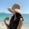 High Quality Double-Sided Printed Sun Hat UV Protection Large Brim Fisherman Hat Breathable Windproof Basin Hat for Girl