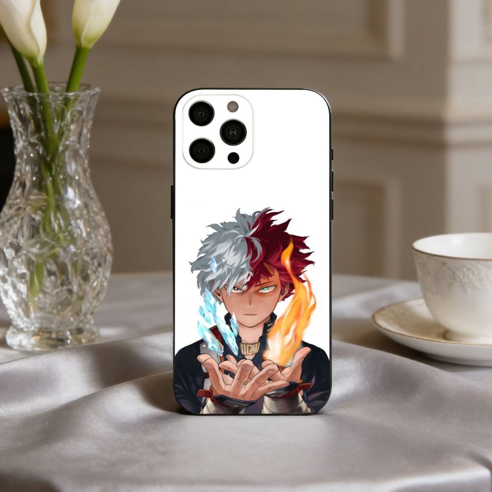 S-Shoto-O T-Todoroki M-MHA-A Phone Case Silicone Soft For IPhone 17pro 16 15 14 13 12 11 X XR Plus Pro Max Plus