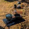 Outdoor Camping Cooking Set Camping Pot and Fry Pan Set Camping Cookware Mess Kit for Camping Backpacking Outdoor Cooking