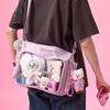 BT21 Az Utazás Átlátszó Zsebes Többfunkciós Keresztpántos Táska