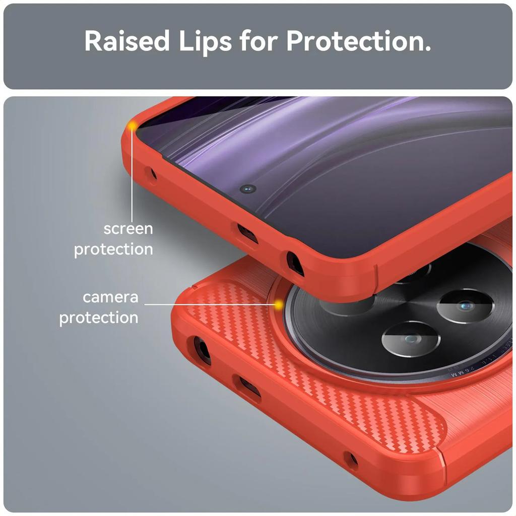 Handyhülle Für Oppo Realme 13 Plus 5g ,flexible Tpu Faser Schutzhülle Für Oppo Realme 13 Plus 5g