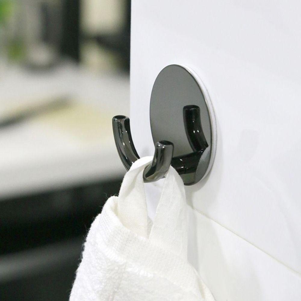 Self Adhesive Wall Hook Heavy Duty Wall Hanger Coat Hanger Towel Hook  Hanging Clothes
