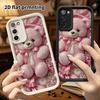 Phone Case: 2D Flat Samsung Galaxy A34 A35 M05 M06 S20 S22 S21 FE Plus 5G Layered Protective Case, Cute Princess Style, Christmas and Halloween Gift