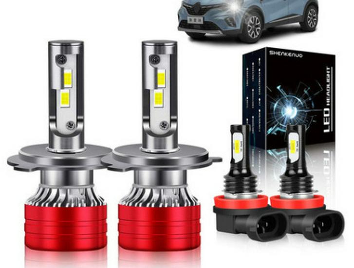 LED Scheinwerfer Kombi-Set: H11, H8, H9005, 9006, H4, H7, H13, 9007, 880, 881