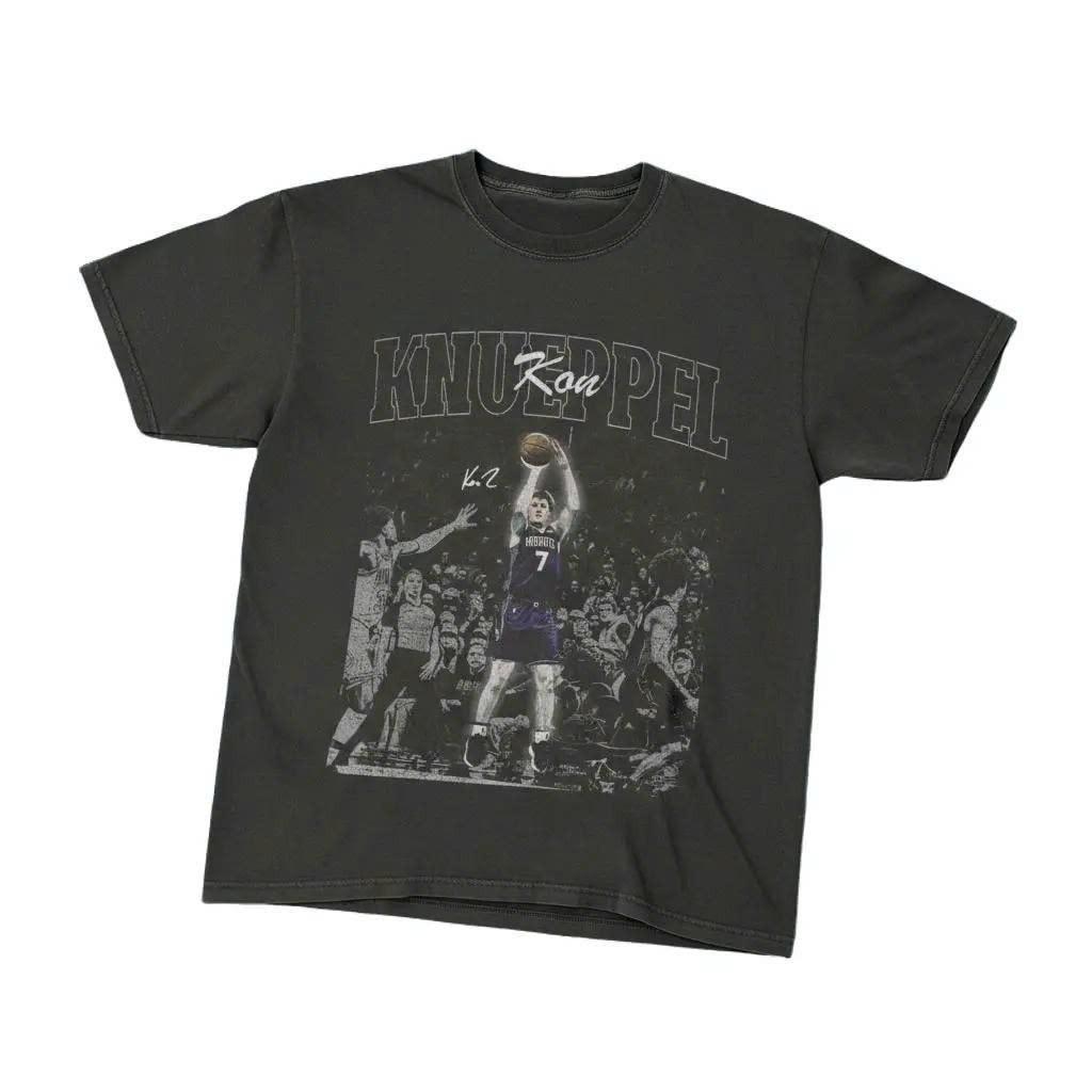 Kon Knueppel Basketball Vintage Shirt, Basketball T-Shirt, Gift For Fan Basketba Unisex T-Shirt S