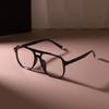 Retro Square Light Eyeglass Frame Women Men Transparent Unisex Glasses For Female Male