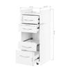 Mini-Schrank 969 Weiß