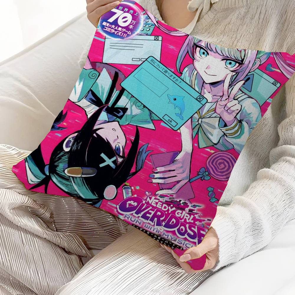 

Game NNeedy Streamer Overload Pillow Anime Pillow Sofa Bed Head Pillow Cover Cushion Cover x cm Fashion 30x30 cm