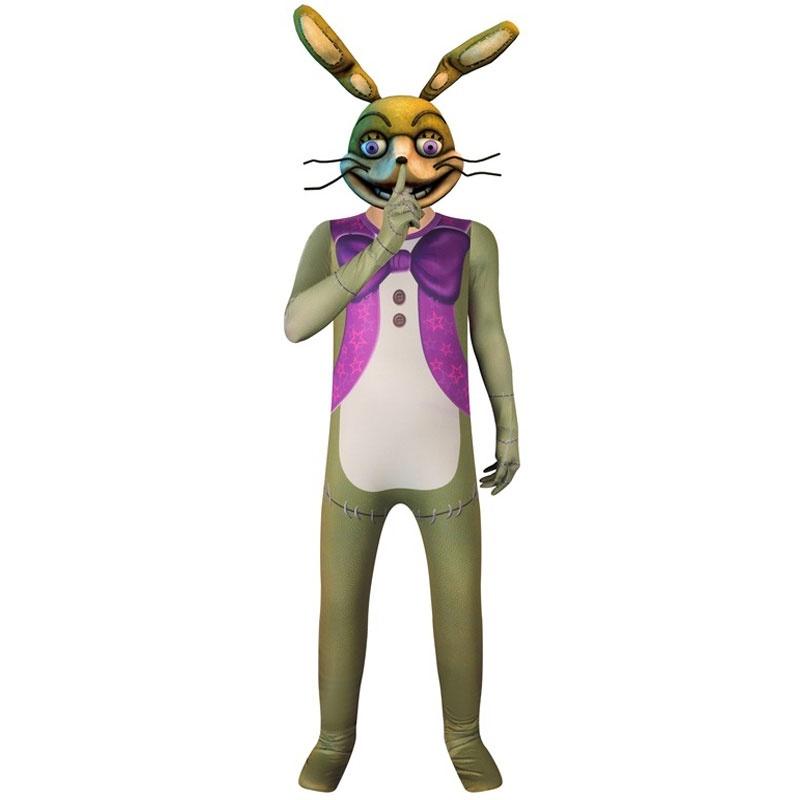 Dark Deception Robbie The Rabbit Cosplay Costume Halloween Role Kids Playing