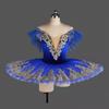 Tutu de Balet Clasic Profesional Adulți Copii Lebăda Albă Lacul Balet Costum Pancake Tutu Petrecere Balerină Rochie de Dans Fete Femei