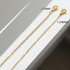 eManco Classic Fine Chain Necklace Stainless Steel Adjustable Women's Accessories Wholesale