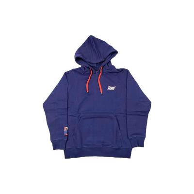 Li Ning Basketball Series Warmes Kapuzen-Langarm-Sweatshirt Herren Sweatshirt Foshan-Blau AWDQD11-1