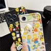 The Simpsons Cartoon TPU Phone Cover Case for Apple iPhone 17 Pro Max 13 Air 16 12 Plus 14 11 15 Pro
