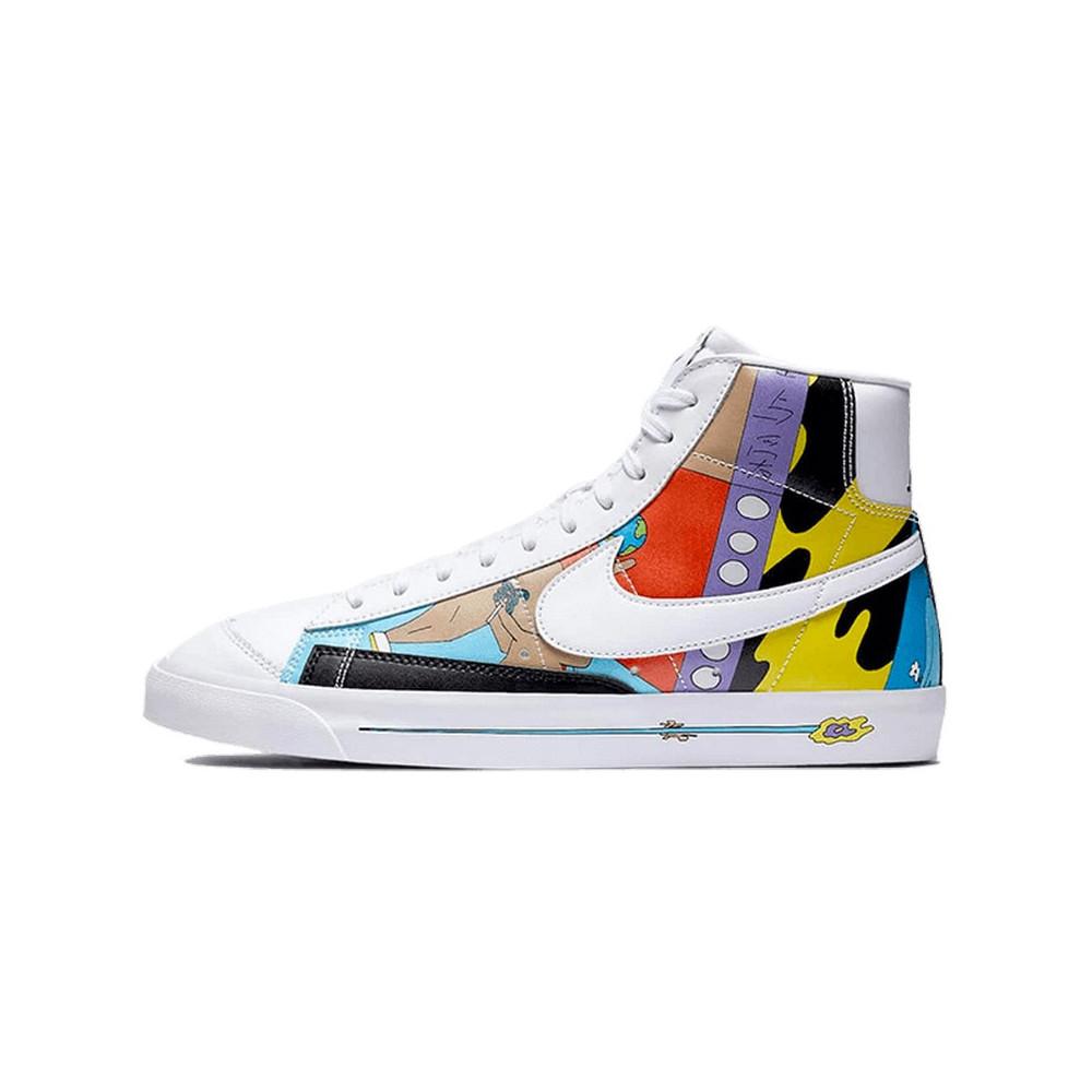 Nike Blazer Mid 77 Flyleather Ruohan Wang 42 multicolore