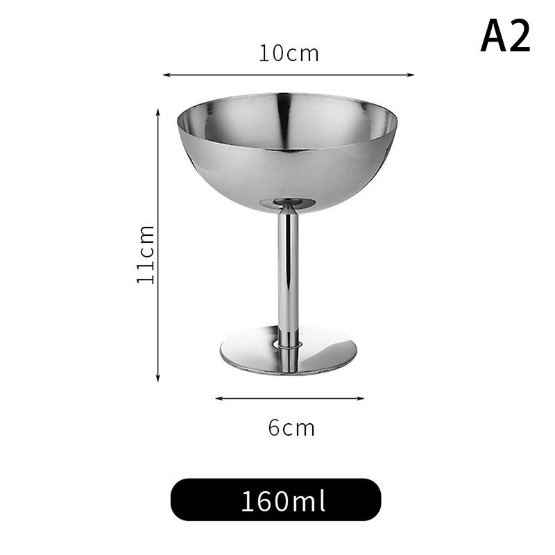 

Стаканчик для мороженого из нержавеющей стали, десертная чаша для пудинга, десертный стаканчик с высоким основанием, блюдо для подачи фруктового салата, блюдо для закусок на торт