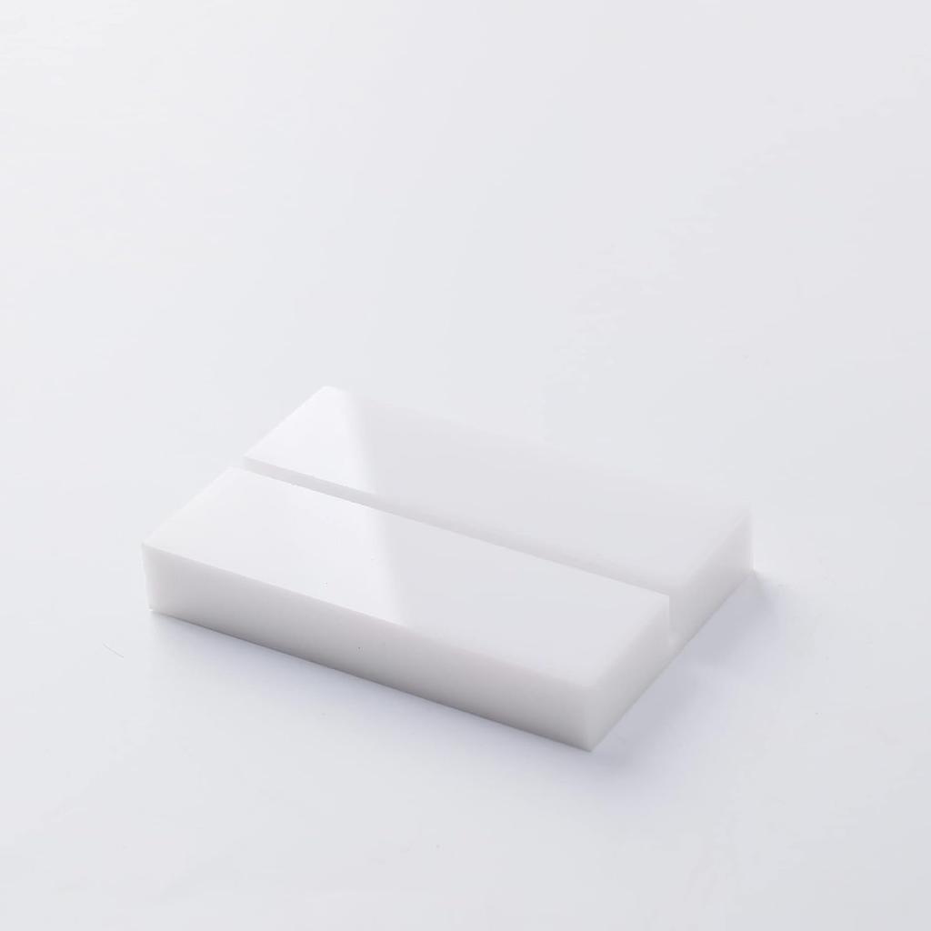 UNIQOOO 2" Clear Acrylic Stand | 18 Pack 3mm Slot Wedding Sign Holders, Perfect for Wedding, Table Number, Exhibition, Office, Restaurant, Business