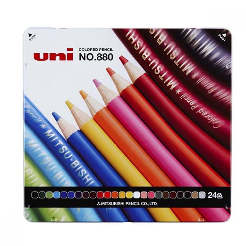 

Цветные карандаши Mitsubishi Pencils 8800 24 цвета