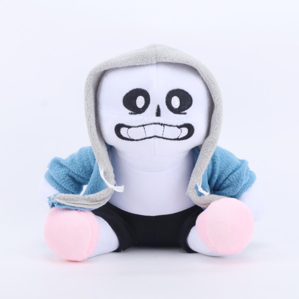Cute Undertale Game Peripheral Sans Toy Game Characters Sans Stuffed Plushies for Fans Kids Birthday Xmas Gift Home Decor