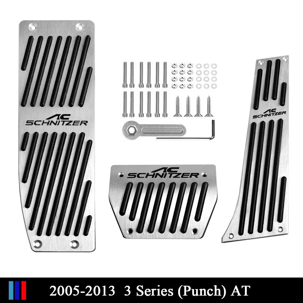 ITTH1 3 Pcs Brake Throttle Pedal Set for BMW 3 Series 2005-2025 Yeas E90 F30 G20 Stainless Steel Rubber Anti-Slip Pedal Car Accessorie