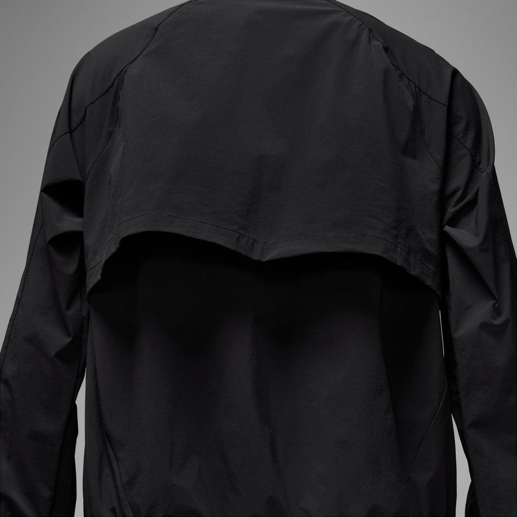 Jordan Sport Dri-FIT Tunnel Breathable Logo Solid Color Stand Collar Loose Fit Raglan Long Sleeve Jacket Women Jacket HQ8896-010