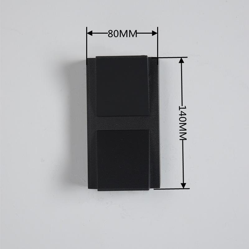 Creative Waterproof Wall Lamp for Living Rooms, Bedrooms, Hallways, and Staircases