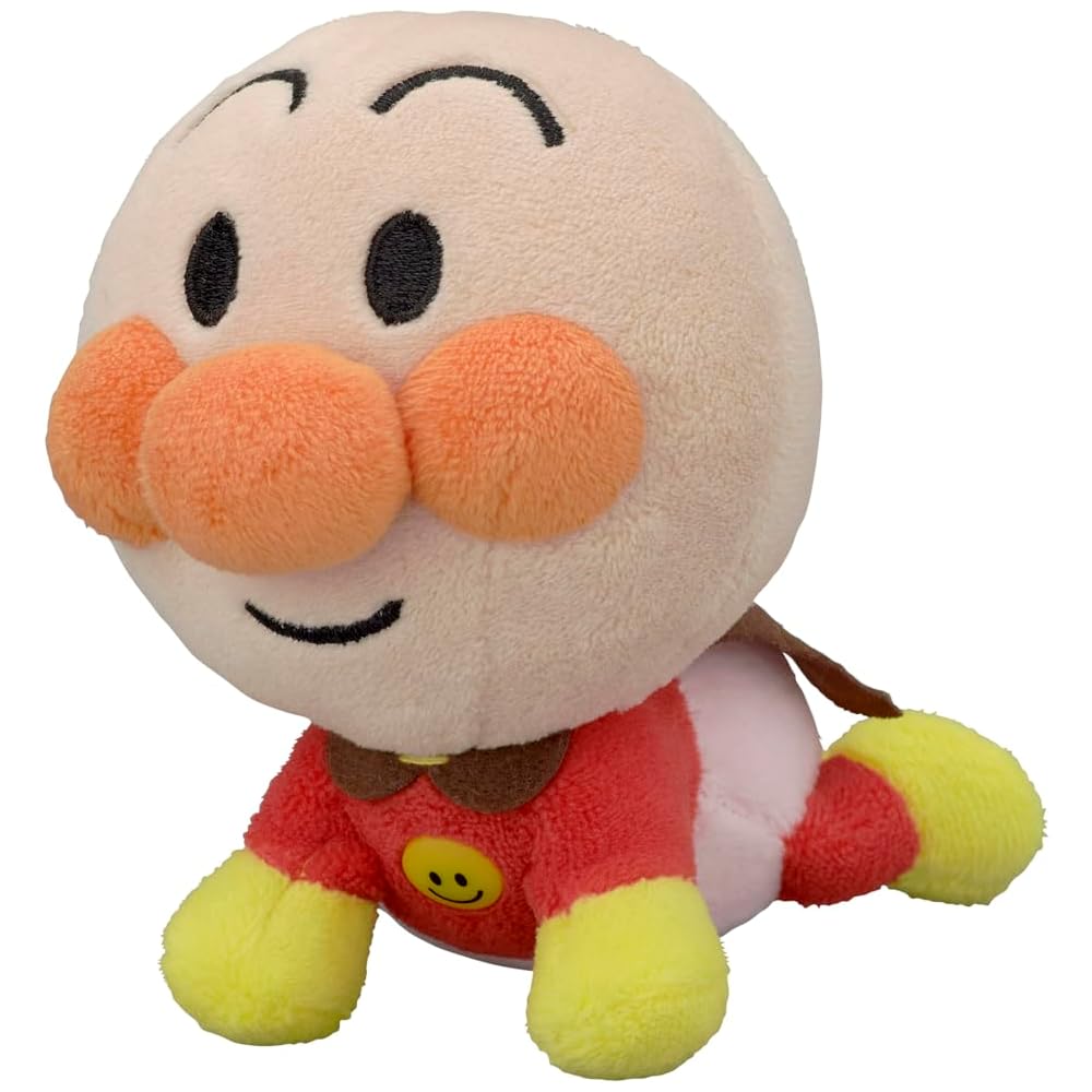 SEGA FAVE Puri Chii Beans Collection Baby Anpanman Plush Toy Soft and Cuddly 20cm