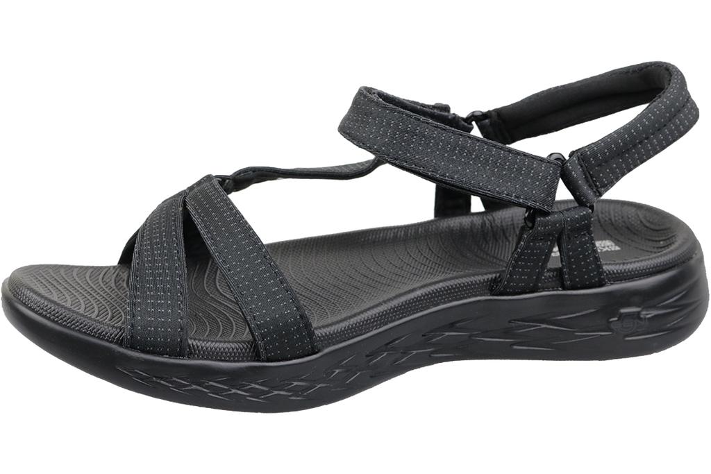 Skechers On the GO 600 - Brilliancy, Womens Black Sandals