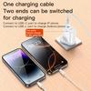 TOOCKI TCT67-34B1 67W Schnellladegerät Digitalanzeige USB-A USB-C Anschluss Netzteil mit ausziehbar