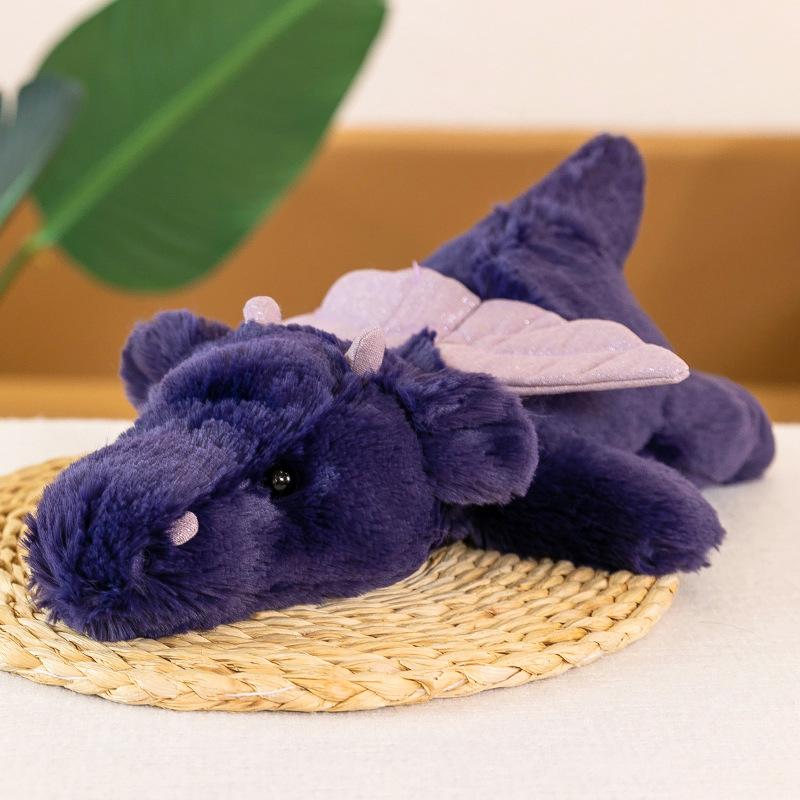 Soft and Cute Series Plush Toys Cute Crocodile Lion Sleeping Pillow Grab Machine Doll Flying Dragon Doll Ornaments