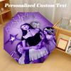 Portable Auto Folding Umbrella,Olivia Rodrigo 8 Rib Waterproof Umbrella For Camping Commute