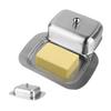 Stainless Steel Butter & Cheese Storage Box with Lid