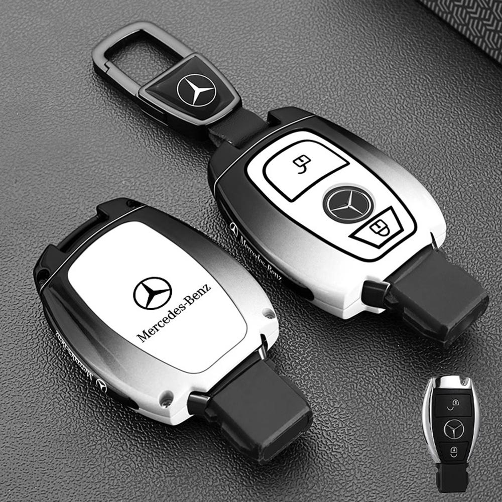 2/3 Buttons For Mercedes Benz A B G R Class GLA GLK W176 W204 W251 W463 Zinc Alloy Car Remote Key Case Cover Fob Accessories