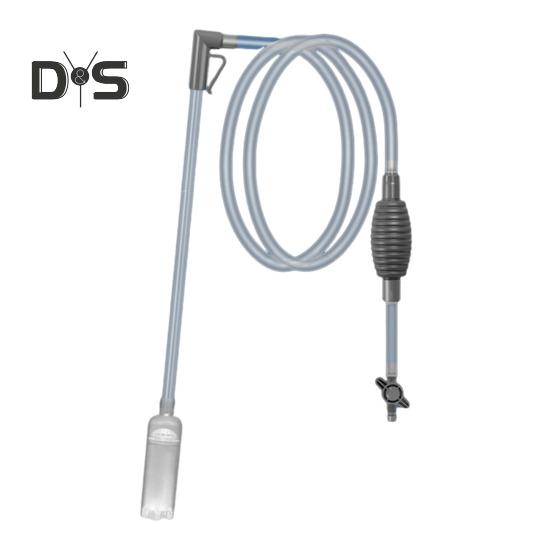 Καθαριστής Ενυδρείου και Αλλαγής Νερού Ενυδρείου Χειροκίνητη Αντλία Σιφώνι Κιτ Ηλεκτρικής Σκούπας για Μικρά Ενυδρεία Καθαρισμός Χαλικιού Άμμου