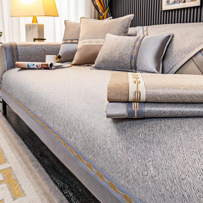 High-End Sofabezug Rutschfest Sektionalsofa Überwurf Sessel Möbelschutz Hochpräziser Jacquard