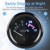 2" 52mm Oil Temp Temperature Gauge Meter Kit 50-150℃ Digital LED Display DC12V for Car Truck Vehicle Automotive