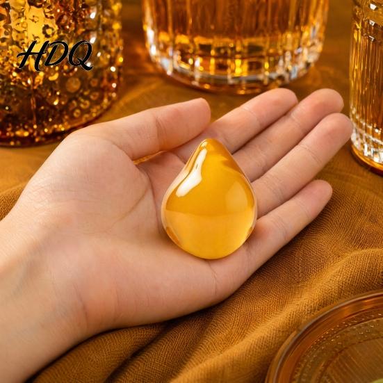 Relaxation Desk Toy Water Drop Stress Relief Toy, Anxiety Reduction Waterdrop Sensory Clear Finger Exercise Pinch Fidget Portable Decompression Ball