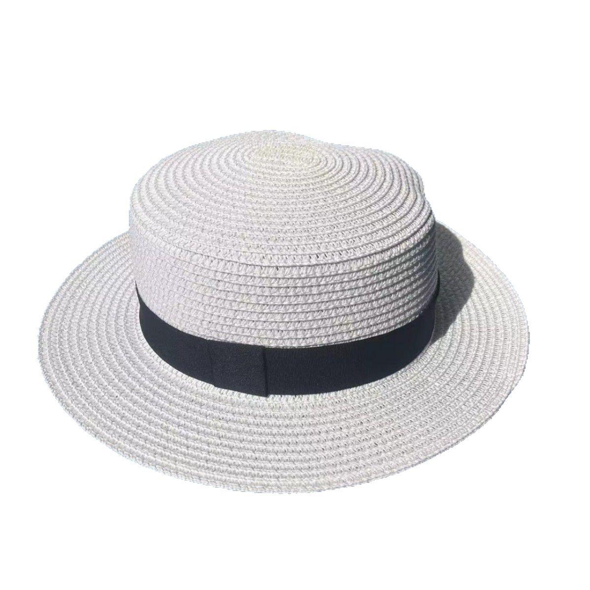 

Пляжная шляпа от солнца для отдыха на открытом воздухе Широкая шляпа от солнца One Size белый