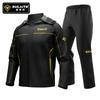 Motorcycle Rain Suit Set Waterproof Riding Raincoat Pants Scooter E-Bike Delivery Riders Outdoor Use