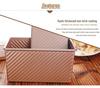 Non-Stick 450g Bread Loaf Pan with Lid for Home Oven Baking