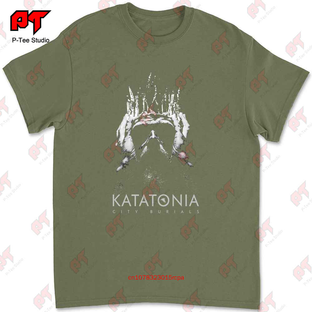 

Katatonia City Burials T Shirt Heavy Metal Anathema Paradise Lost Opeth Soen L Z1RZ 4XL
