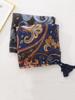 Elegant Women Silk Scarf Beach Wrap Shawl Vintage Tassel Floral Print Mujer Lady Sunscreen Bandana Hijab Boho Beach Scarve Pareo
