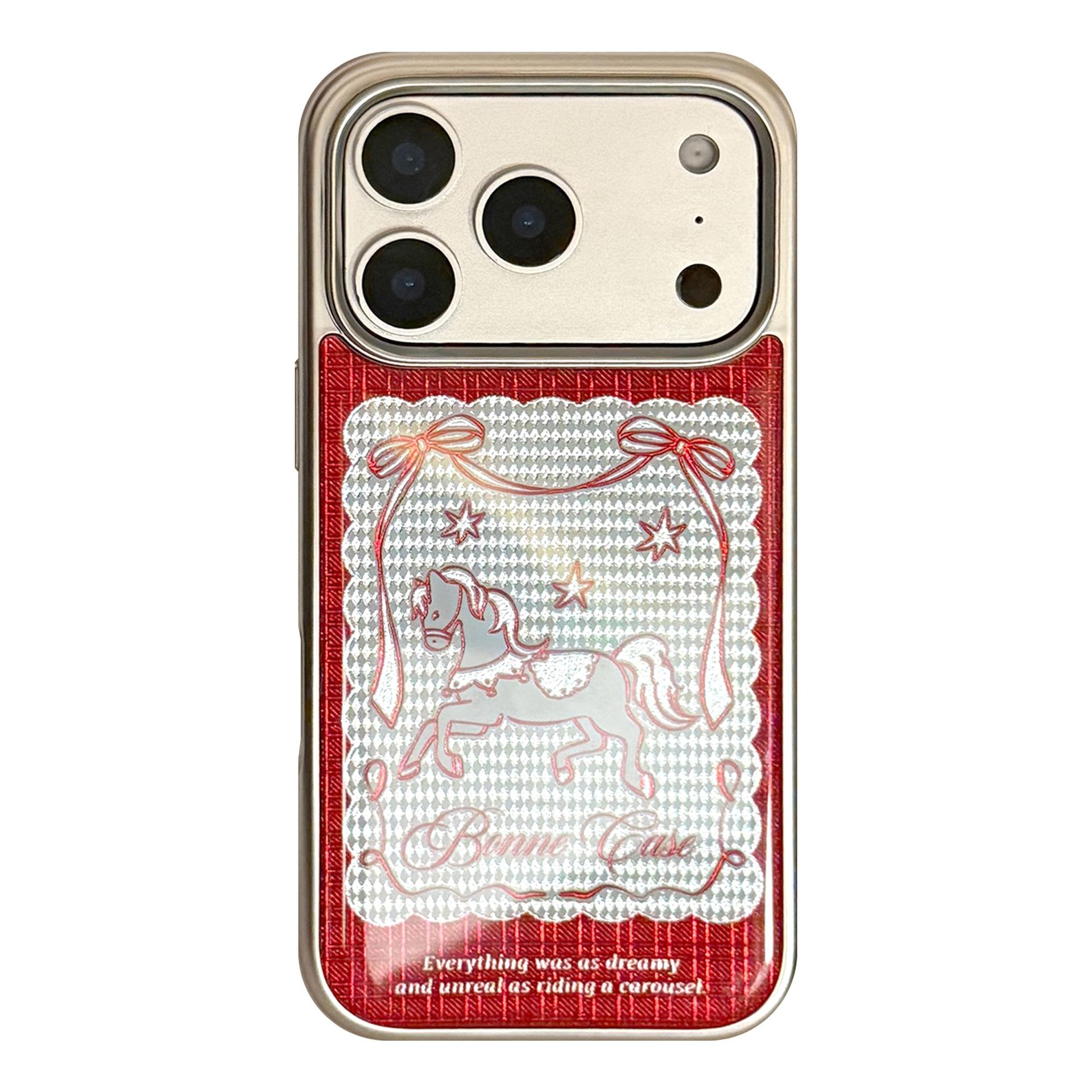 

Художественный браслет-чехол для телефона с пони для iPhone 16, iPhone 17, iPhone 17 Pro Max iPhone 11
