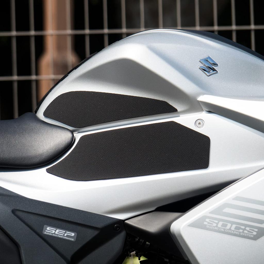 World Walk G2 Protection Tank Pad for Suzuki Gixxer SF250 (g2-53, Black)
