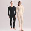 Langsha 100% Cotton Thin Thermal Underwear Set for Men and Women
