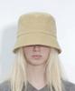 Eondeokeonteulolseutyudio Cotton Short-Brimmed Bucket Hat Plain Bucket / Peach St / Lemon