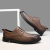 Fashion Genuine Leather Male Oxford Shoes Handmade Brand Men Casual Shoes Luxury Quality Outdoor Formal Dress Footwear Sneakers