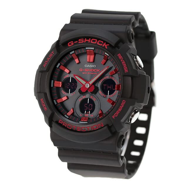 

[Casio] CASIO G-SHOCK GAS-100 Series Solar Men s Watch GAS-100BNR-1A