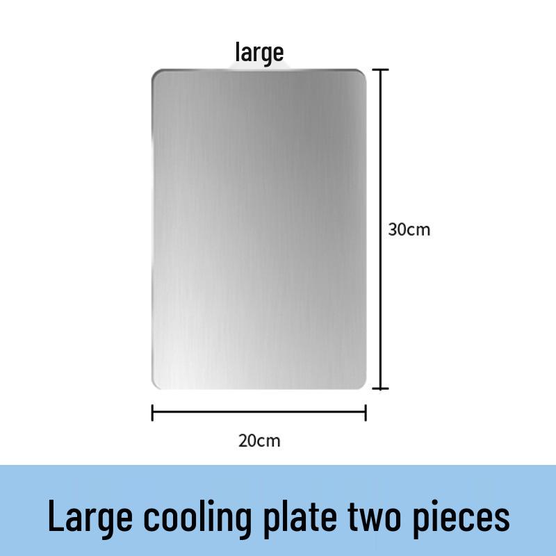 Aluminum Pet Cooling Pad for Rabbits and Hamsters - Summer Heat Relief and Insulation Sheet
