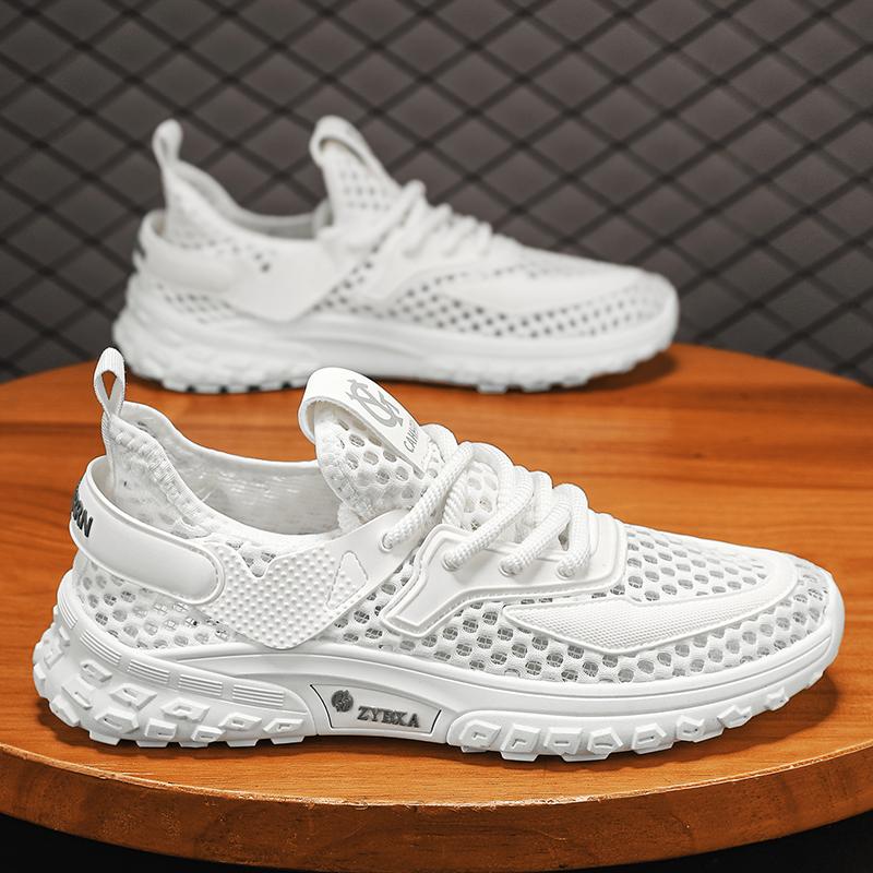 Fashion CYYTL Summer Sneakers Mesh Breathable Shoes For Men Casual Outdoor Running Tennis Luxury Platform Sports Hiking Designer Loafers