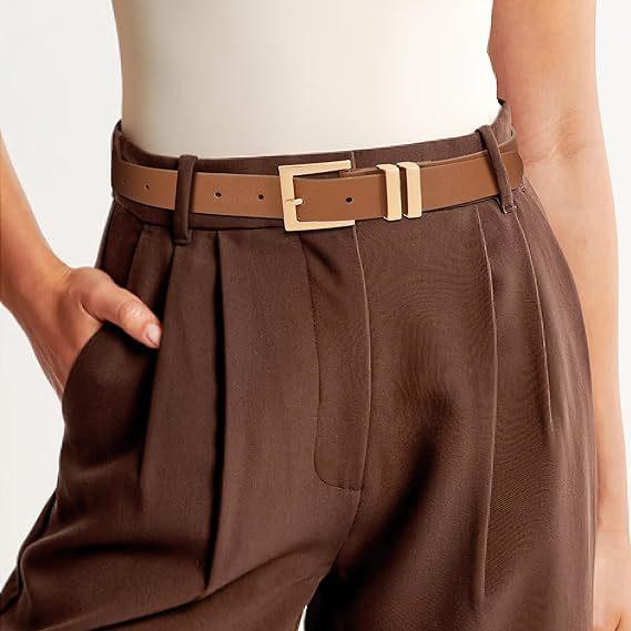 Trend Thin Belt, High-End Fashion Jeans, Dress, Belt Women